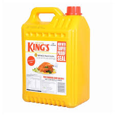 Kingâ€™s Pure Vegetable Oil â€“ 5L Jerry Can