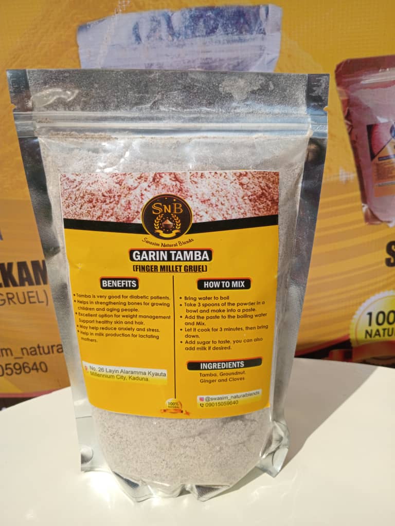 SNB Swasim Natural Blends - GARIN TAMBA 500G - FINGER MILLET GRUEL