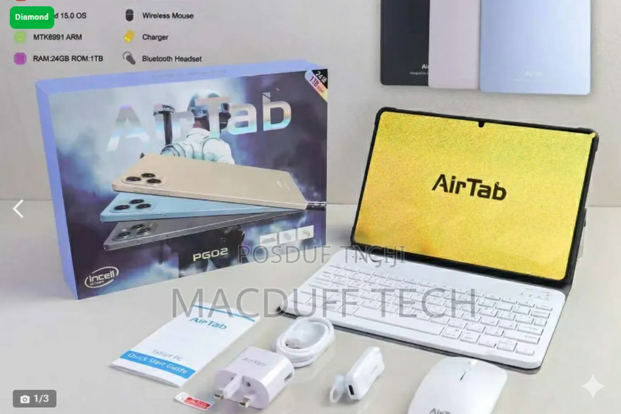 New AirTab PG02 - 1 TB & 16 RAM -5G