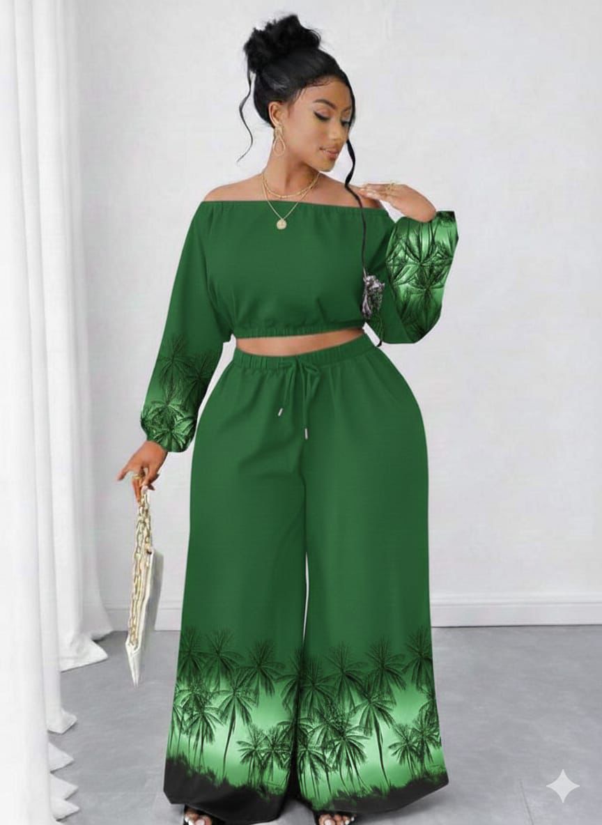 Female Top & Trouser Set â€“ Trendy Two-Piece Outfit